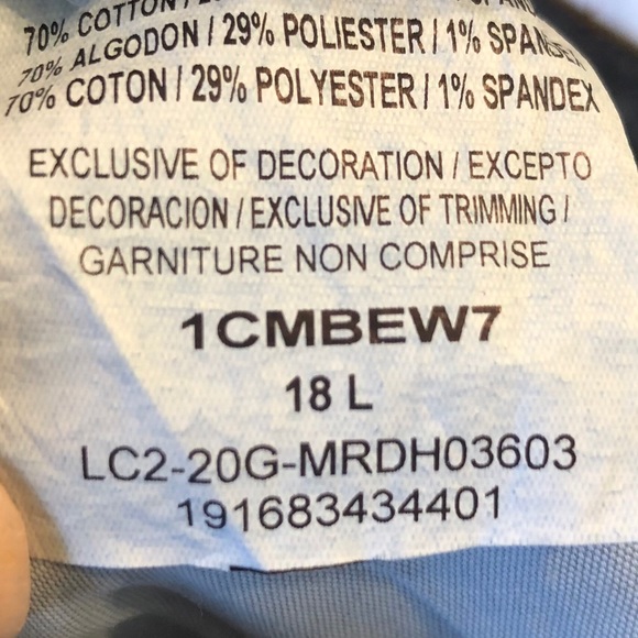 Lee Boot Cut Mid Rise Jeans Size 18 L - Picture 6 of 6